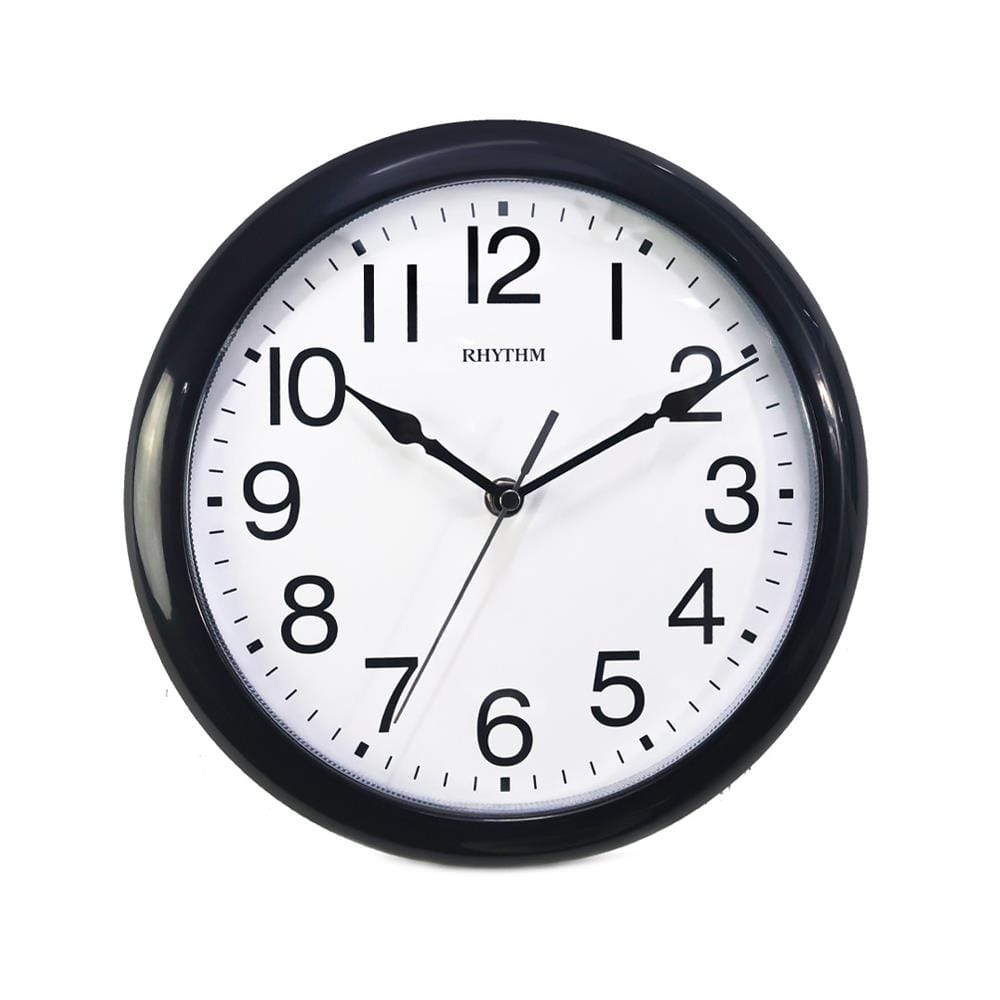 นาฬิกาแขวน RHYTHM CMG621NR02 10.5 นิ้ว สีดำ