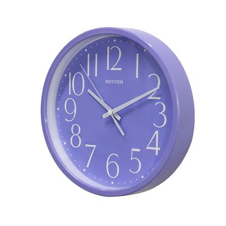 นาฬิกาแขวน RHYTHM CMG625NR12 9 นิ้ว สีม่วง_2