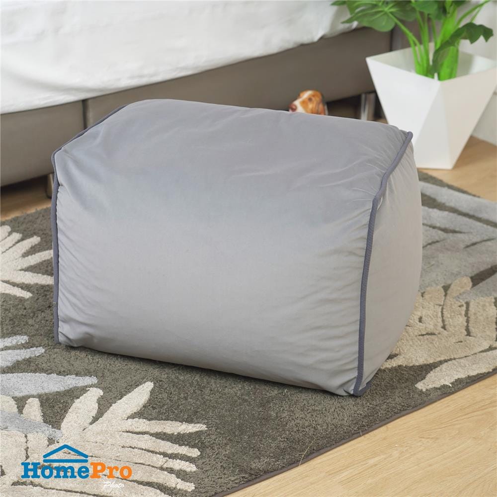 เบาะรองนั่ง HOME LIVING STYLE ELLA 16X24 นิ้ว สีเทา