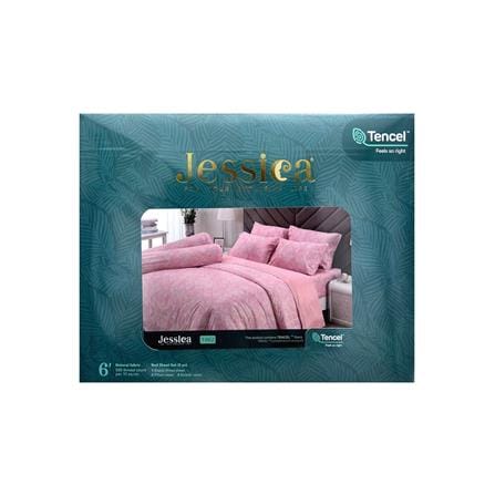 ชุดผ้าปูที่นอน 6 ฟุต 5 ชิ้น JESSICA TENCEL 20164-T862_3