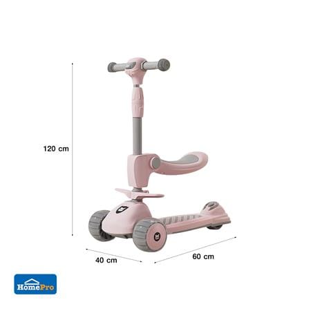 สกู๊ตเตอร์เด็ก GRANDE JSCN619A สีชมพู_2