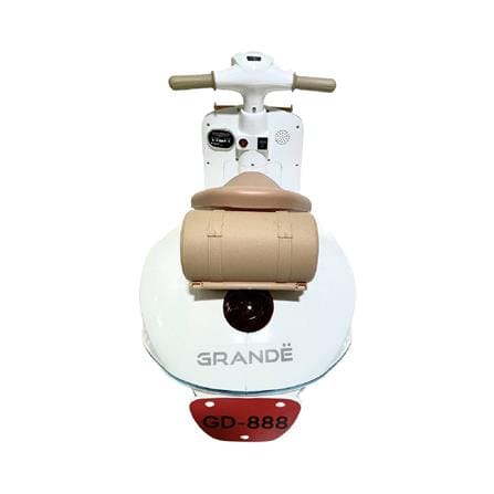 รถจักรยานไฟฟ้าเด็ก GRANDE JMB03 สีขาว_4