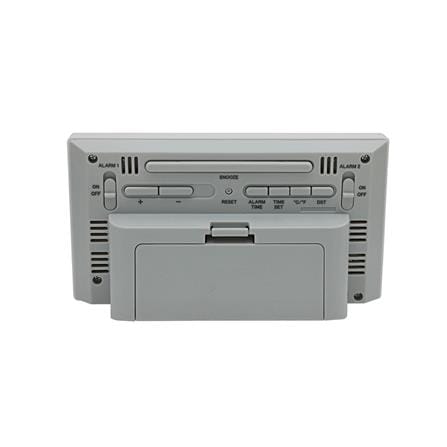 นาฬิกาดิจิทัล SEIKO CLOCKS QHL094W 3X5.3 นิ้ว สีขาว_4