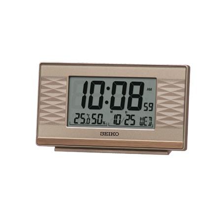 นาฬิกาดิจิทัล SEIKO CLOCKS QHL094P 3X5.3 นิ้ว สีโรสโกลด์_0