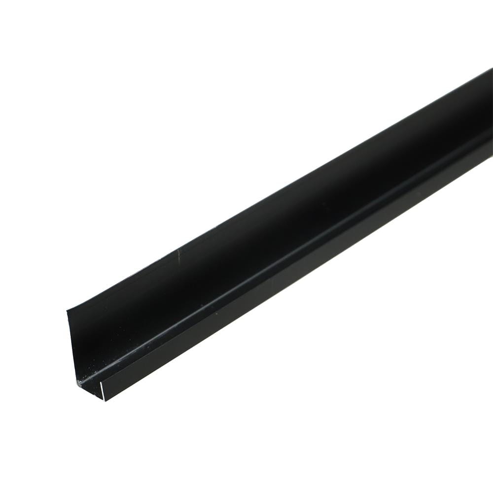 ตัวต่อผนัง อะลูมิเนียม CROBERN JA260 2X0.8X240 ซม. สีดำ