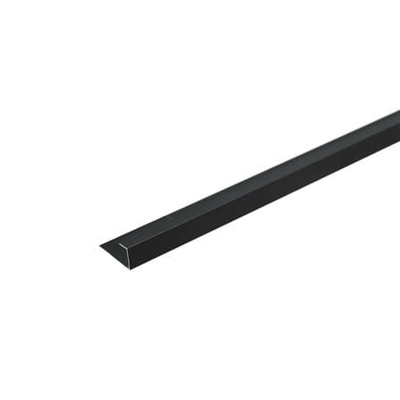 ตัวต่อผนัง อะลูมิเนียม CROBERN JA260 2X0.8X240 ซม. สีดำ_1