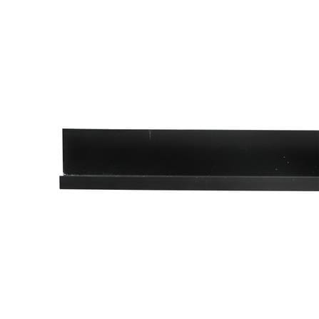 ตัวต่อผนัง อะลูมิเนียม CROBERN JA260 2X0.8X240 ซม. สีดำ_2