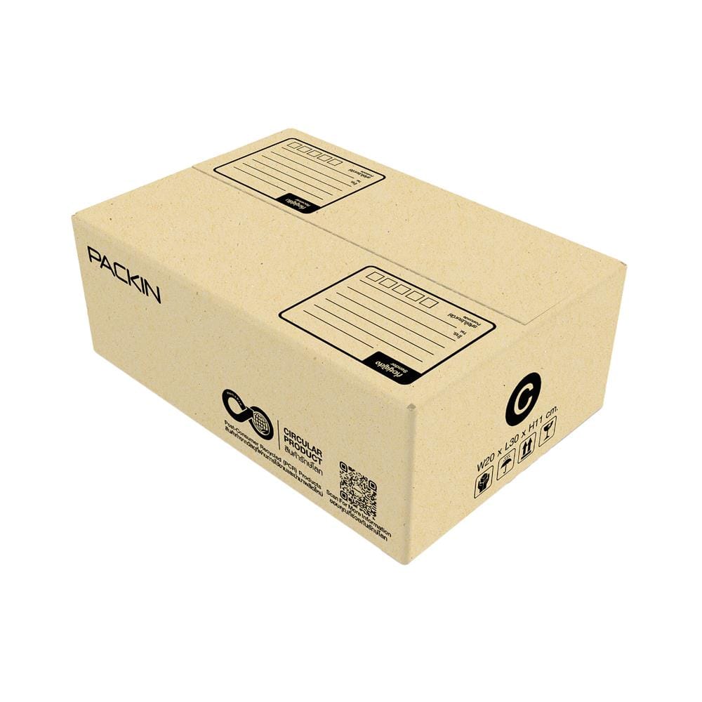 กล่องไปรษณีย์ PACK IN เบอร์ C 20x30x11 ซม. (แพ็ก 20 ชิ้น)