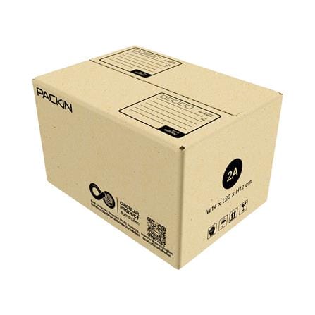 กล่องไปรษณีย์ PACK IN เบอร์ 2A 14x20x12 ซม. (แพ็ก 20 ชิ้น)_2