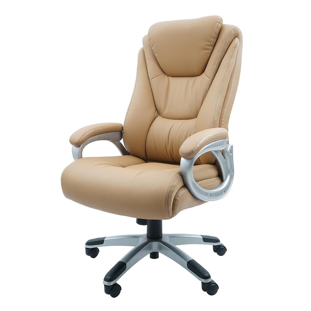 เก้าอี้สำนักงาน MODENA BOSS BR PVC สีน้ำตาล