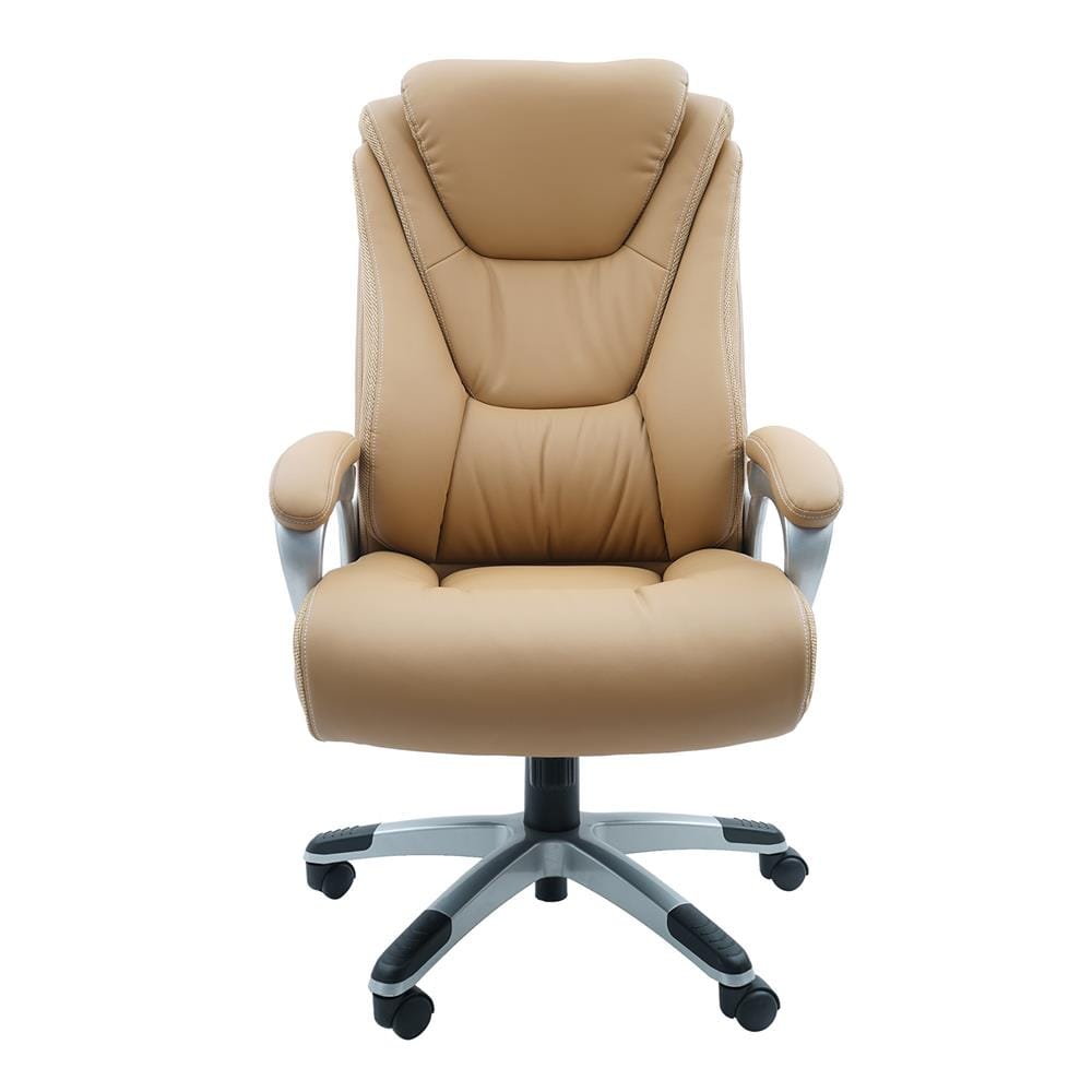 เก้าอี้สำนักงาน MODENA BOSS BR PVC สีน้ำตาล