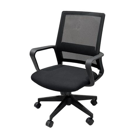 เก้าอี้สำนักงาน FURDINI HERO PLM-350 NET สีดำ_1