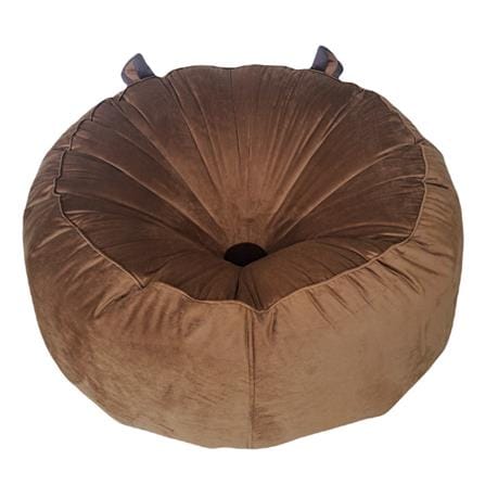 เบาะรองนั่ง HOME LIVING STYLE G-CAPYBARA 38X23 นิ้ว สีน้ำตาล_2