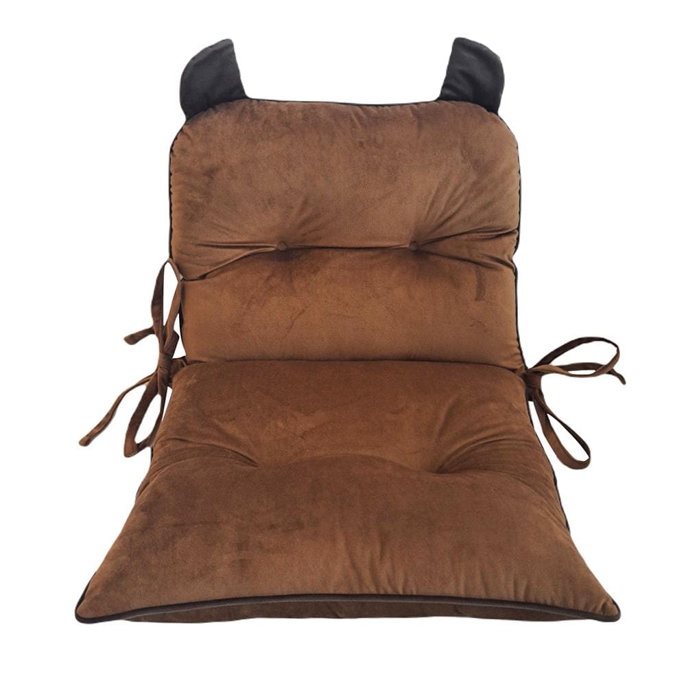 เบาะรองนั่ง HOME LIVING STYLE G-CAPYBARA 17X14 นิ้ว สีน้ำตาล