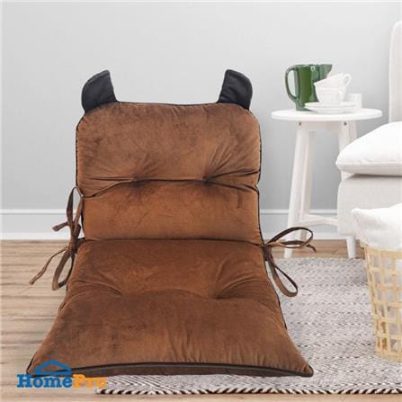 เบาะรองนั่ง HOME LIVING STYLE G-CAPYBARA 17X14 นิ้ว สีน้ำตาล_3