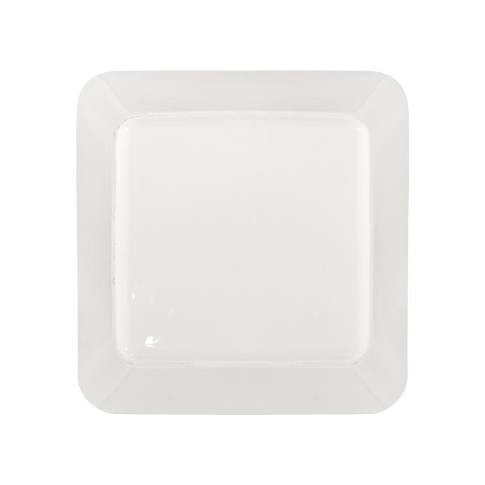 ชามเหลี่ยม PORCELAIN 10 นิ้ว KECH SNOW PROF.