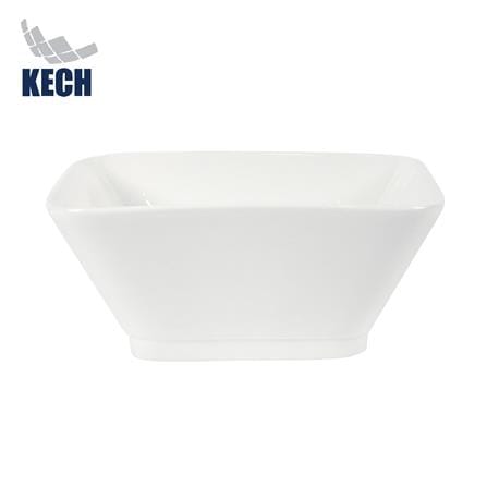 ชามเหลี่ยม PORCELAIN 8 นิ้ว KECH SNOW PROF.