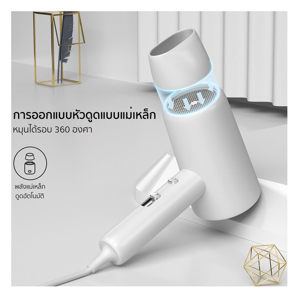 ไดร์เป่าผม COOL A STYLER CA-1802 V8