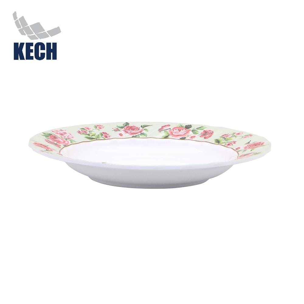 จานเมลามีนลึก 8 นิ้ว KECH PRINCESS ROSE