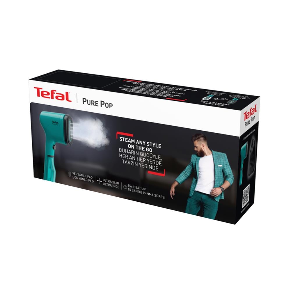 เตารีดไอน้ำพกพา TEFAL DT2024E1 สีเขียว