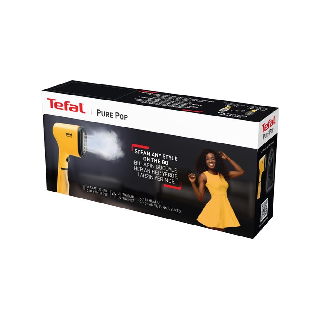 เตารีดไอน้ำพกพา TEFAL DT2026E1 สีเหลือง