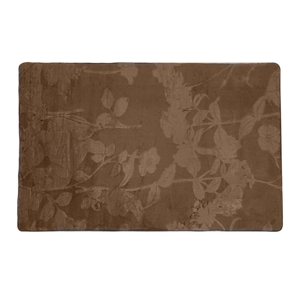 พรม HOME LIVING STYLE FLOWER 150X220 ซม. สีน้ำตาล_1