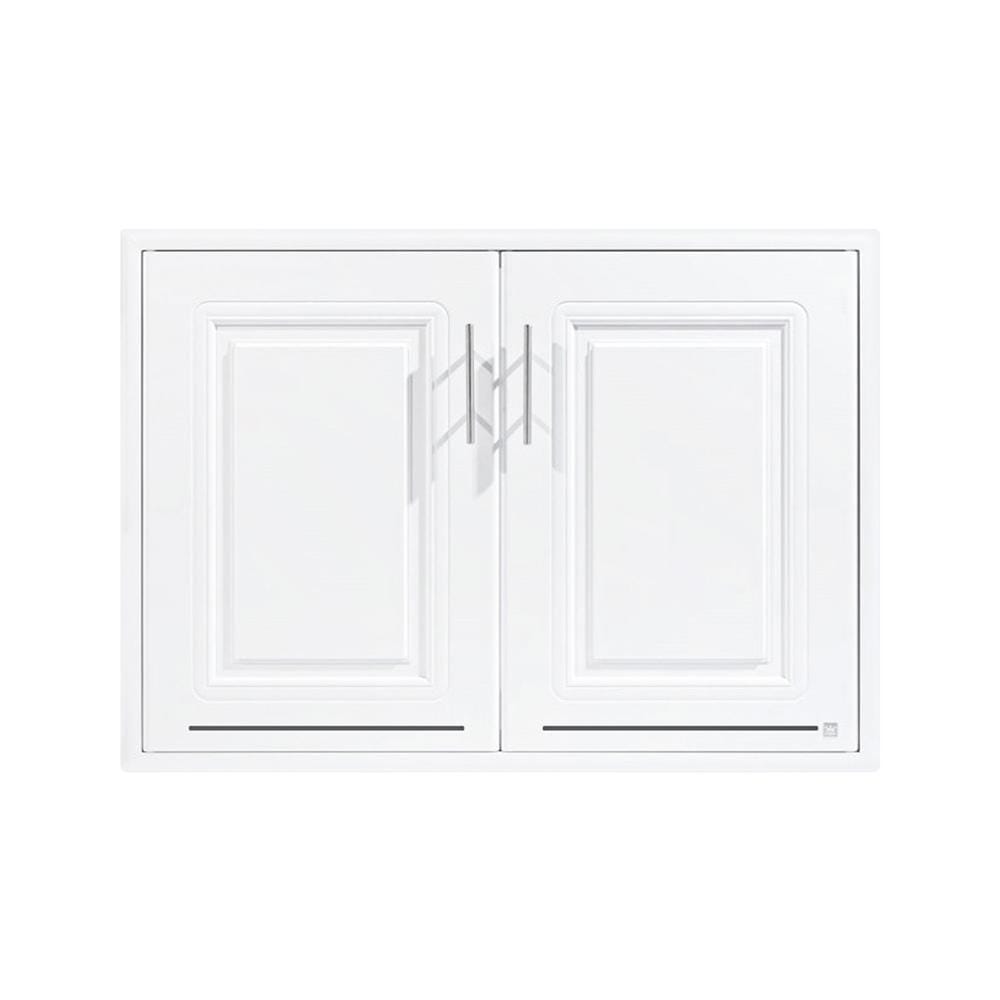 บานซิงค์คู่ KING PLAT-PEARL AIR 96x68.8 ซม. สีขาว