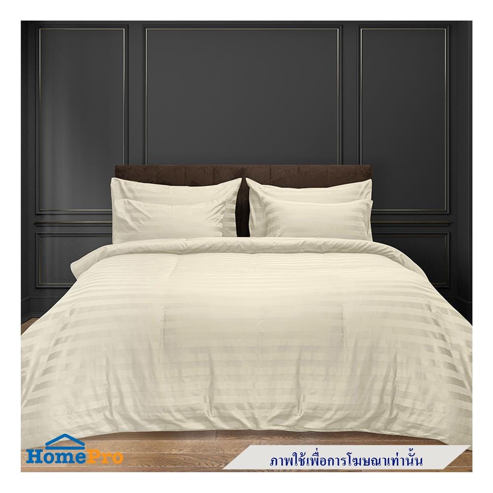 ปลอกผ้านวม PICASSO CT STRIPE 70X90 นิ้ว สี CREAM