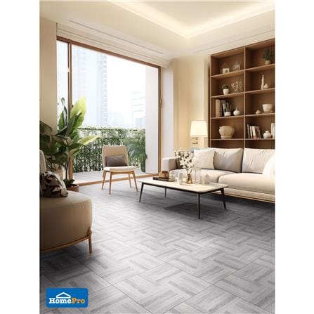 กระเบื้องพื้น 18x18 นิ้ว TARA คัมเดน เทา PM 1 ตร.ม._2