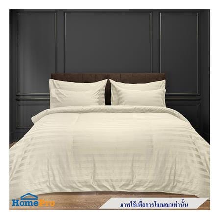 ปลอกผ้านวม PICASSO CT STRIPE 80X100 นิ้ว สี CREAM_5