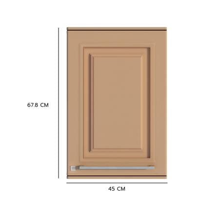 ตู้แขวนเดี่ยว KING PLAT-PEARL 45x67.8 ซม. สี SAND_3