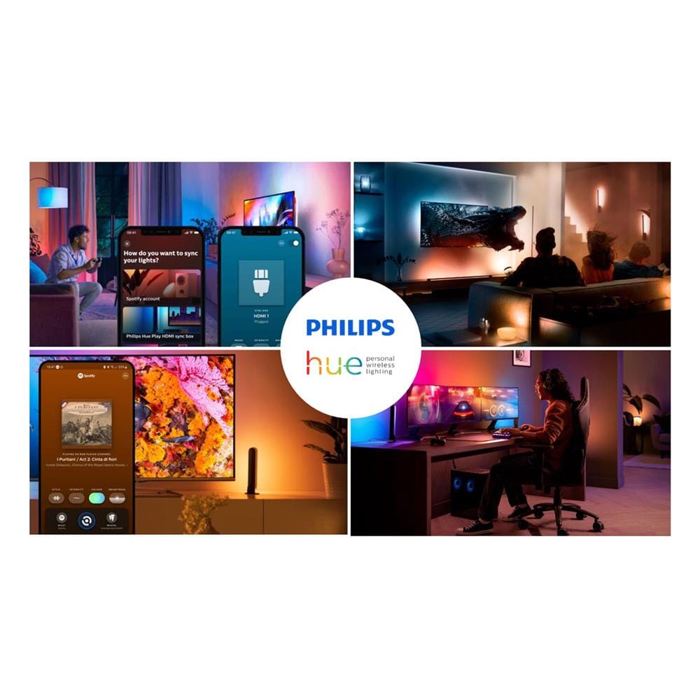 ไฟตั้งโต๊ะ LED PHILIPS HUE PLAY LIGHTBAR 6.7 วัตต์ RGB