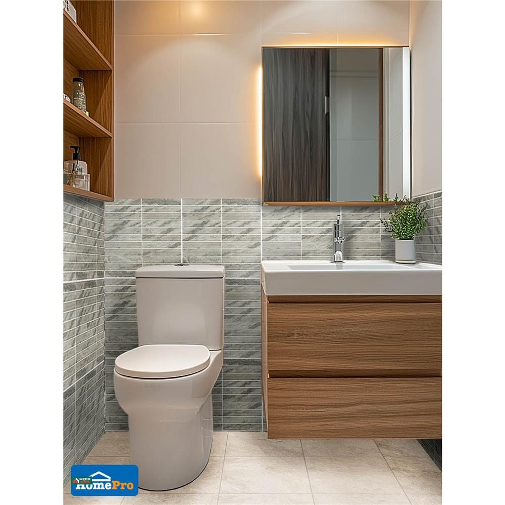 โมเสคแก้ว 30x30 ซม. TARA ATLAS WHITE