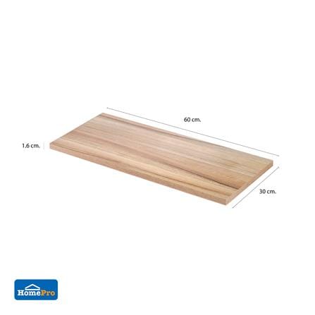 แผ่นชั้นไม้เมลามีน STACKO 60x30x1.6 ซม. สีไลท์โรมา_4