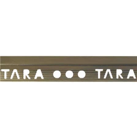 คิ้วอะลูมิเนียมแบบเหลี่ยม TARA 9 มม. 2 ม. สีบรอนซ์-ทอง_2