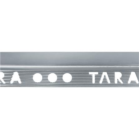 คิ้วอะลูมิเนียมแบบเหลี่ยม TARA 12 มม. 2 ม. สีเทาฟ้า_2