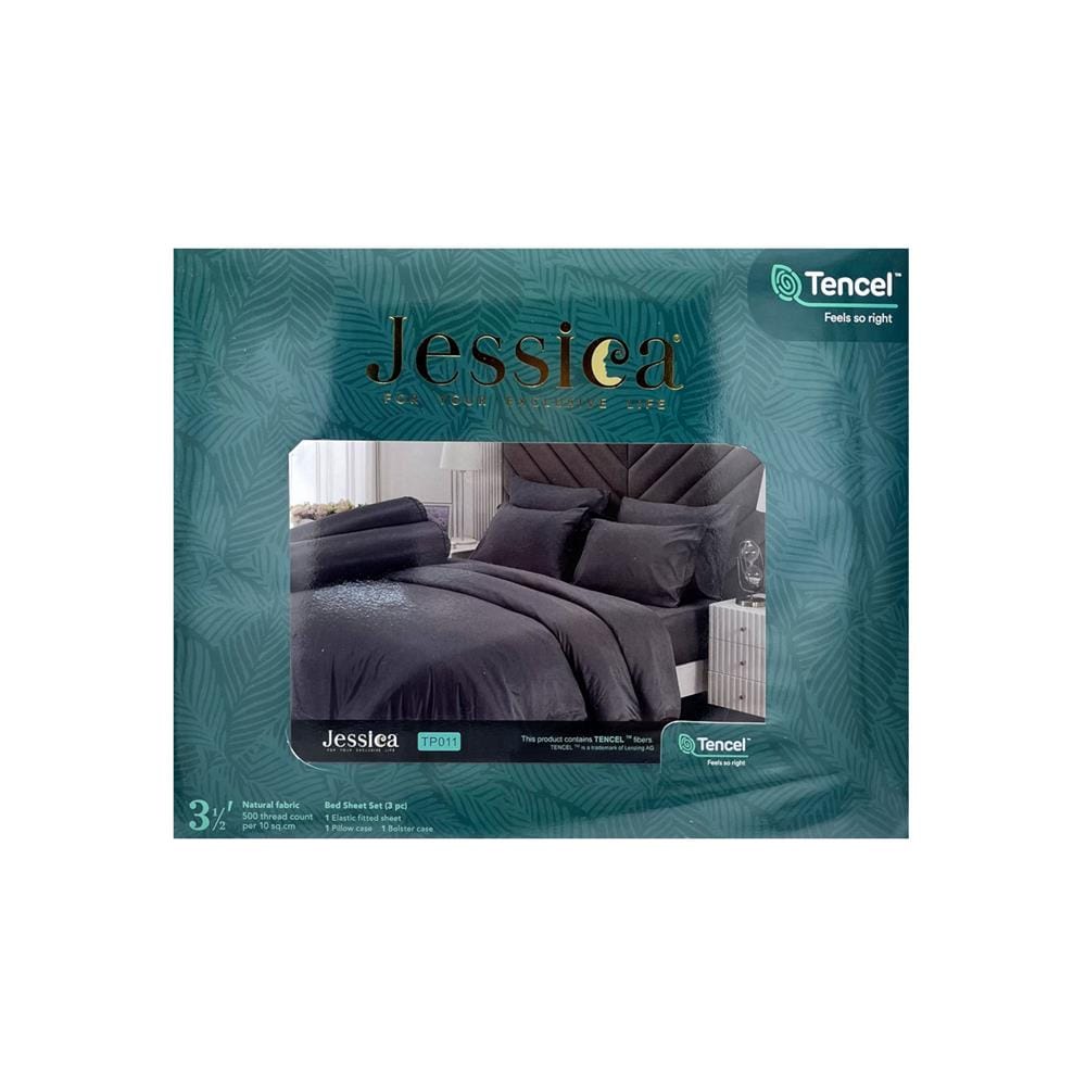 ชุดผ้าปูที่นอน 3.5 ฟุต 3 ชิ้น JESSICA TENCEL SOLID 21071-TP011