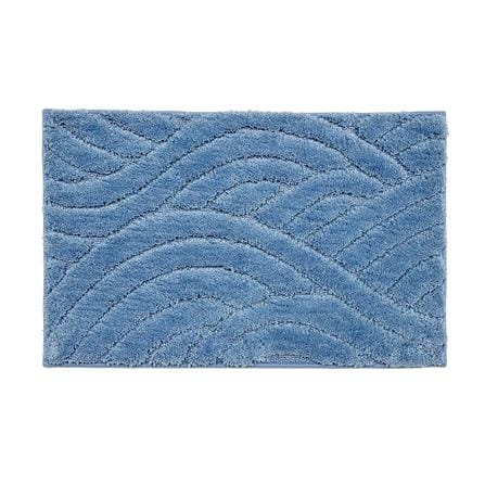 พรม HOME LIVING STYLE WAVE 45X70 ซม. สีฟ้า_0