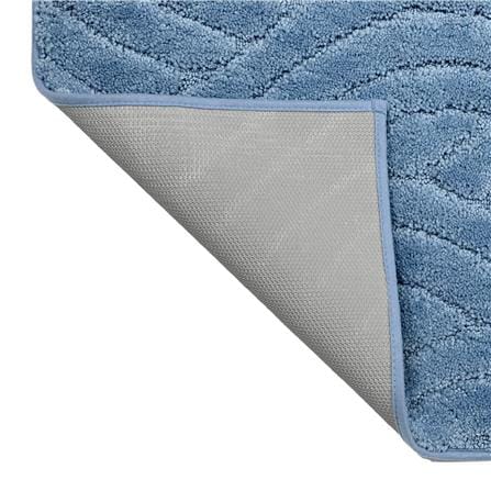 พรม HOME LIVING STYLE WAVE 45X70 ซม. สีฟ้า_1