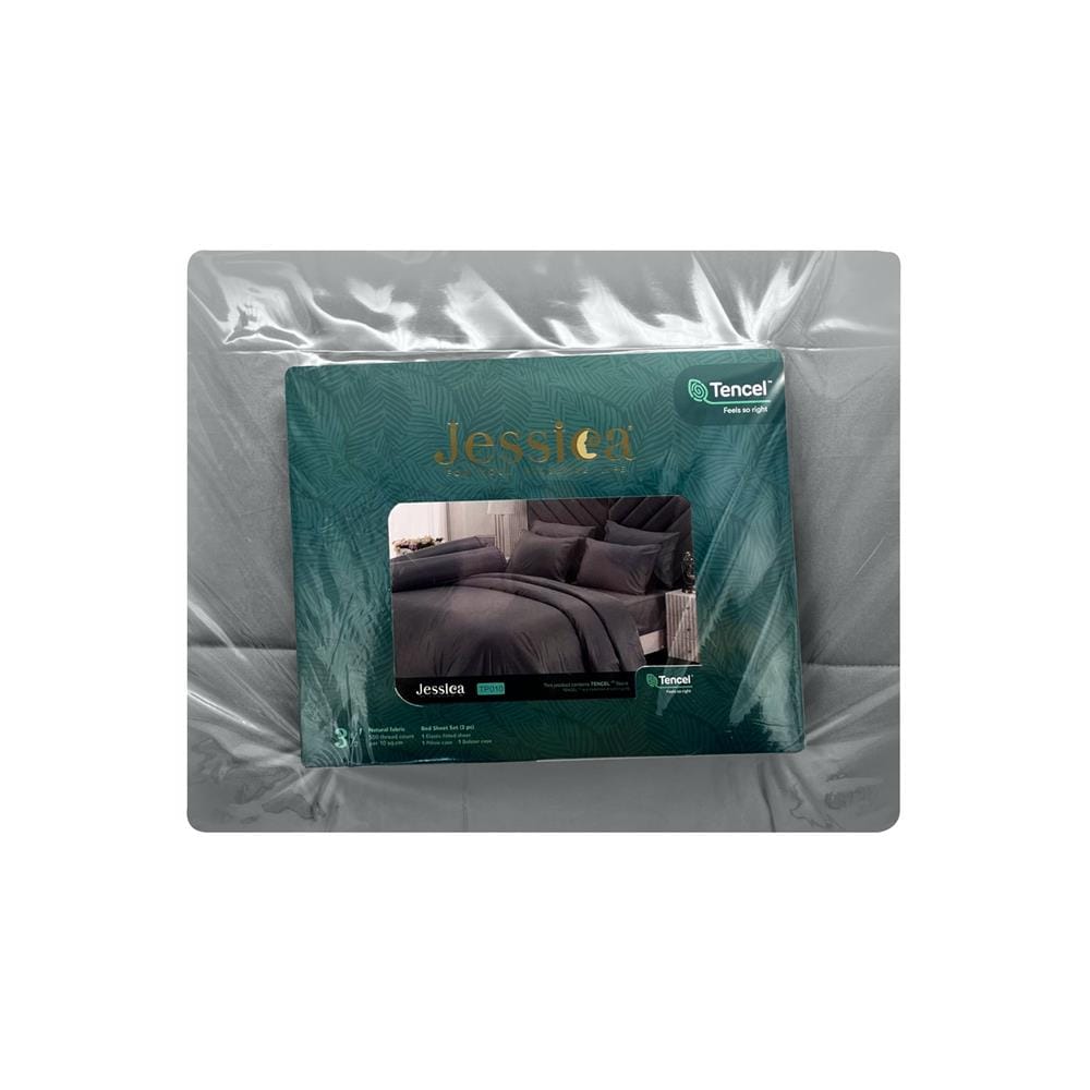 ชุดผ้าปูที่นอน 3.5 ฟุต 4 ชิ้น JESSICA TENCEL SOLID 22072-TP010