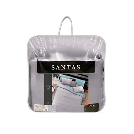 ชุดผ้าปูที่นอน 6 ฟุต 7 ชิ้น SANTAS COTTON USA CASA GR_5