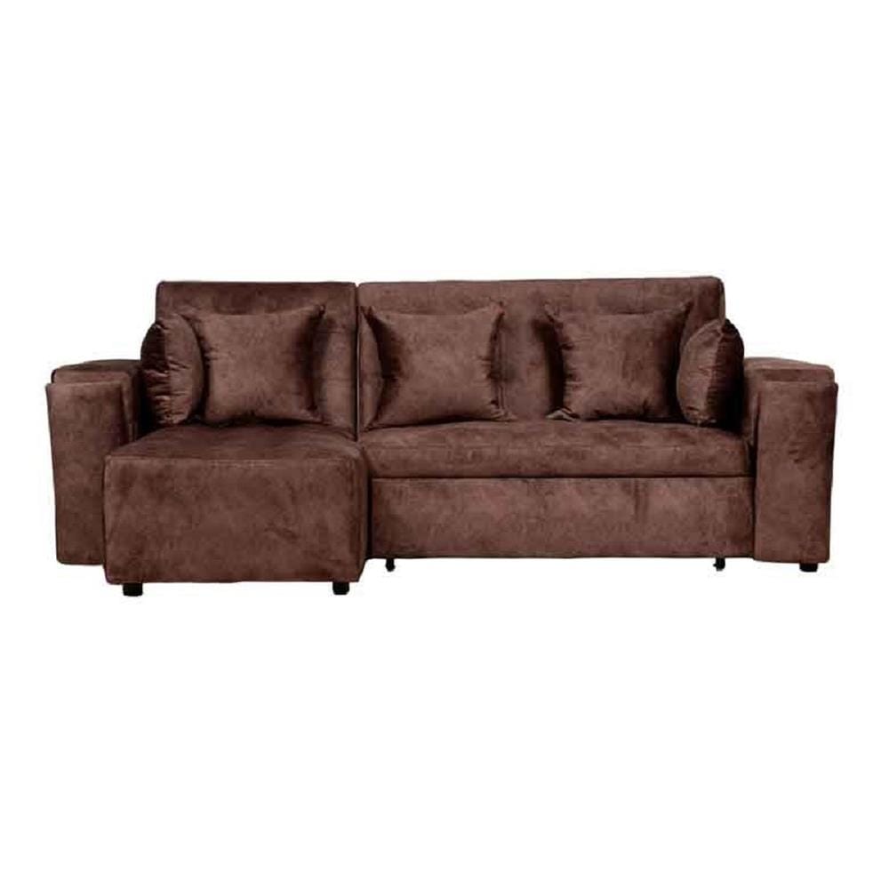 โซฟาเข้ามุมซ้าย AS FURNITURE ALEX CRBWU38 สีน้ำตาล