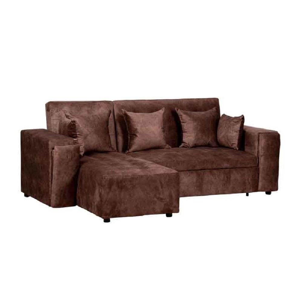 โซฟาเข้ามุมซ้าย AS FURNITURE ALEX CRBWU38 สีน้ำตาล