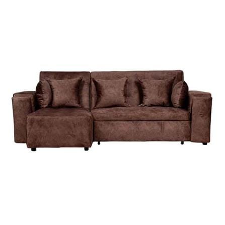โซฟาเข้ามุมซ้าย AS FURNITURE ALEX CRBWU38 สีน้ำตาล_0