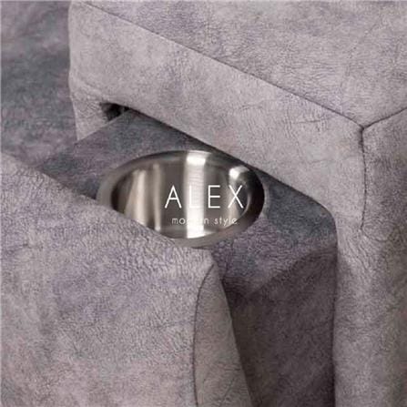 โซฟาเข้ามุมขวา AS FURNITURE ALEX CLGYU58 สีเทาอ่อน_3