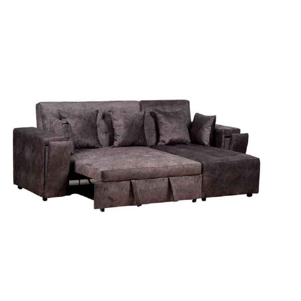 โซฟาเข้ามุมขวา AS FURNITURE ALEX CLGYU40 สีเทาเข้ม