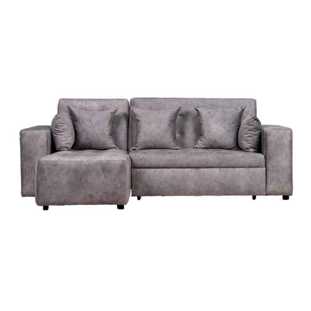โซฟาเข้ามุมซ้าย AS FURNITURE ALEX CRGYU58 สีเทาอ่อน