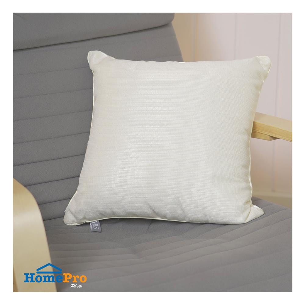 หมอนอิง HOME LIVING STYLE NURA 18X18 นิ้ว สีครีม