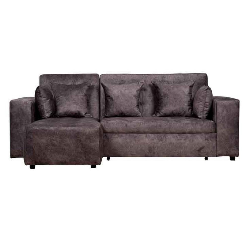 โซฟาเข้ามุมซ้าย AS FURNITURE ALEX CRGYU40 สีเทาเข้ม