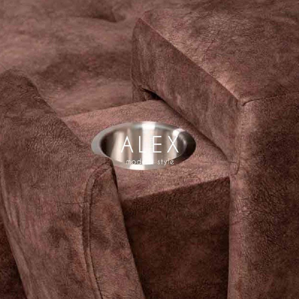 โซฟาเข้ามุมขวา AS FURNITURE ALEX CLBWU38 สีน้ำตาล